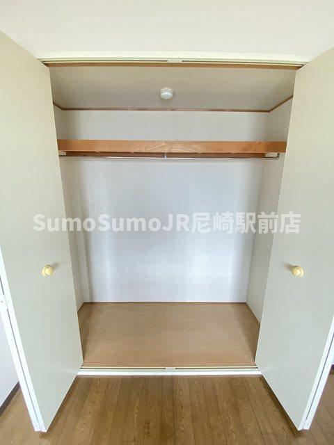 収納　たっぷりとした収納スペースです