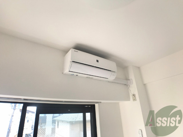 その他設備　エアコンがあれば暑い日が続いても快適に過ごせますね。