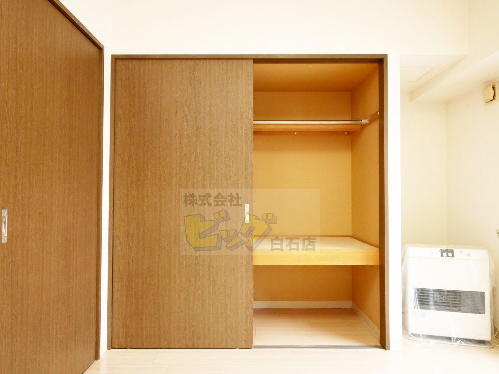 収納　クローゼット完備♪