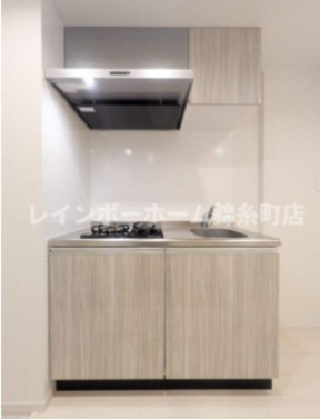 キッチン　建築中のため同管理会社別部屋参考写真となります。