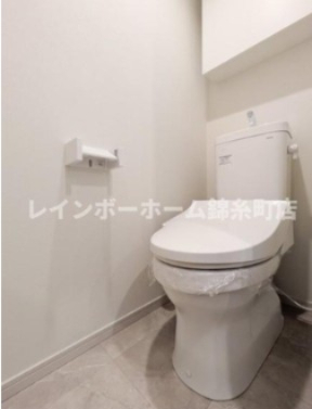 トイレ　建築中のため同管理会社別部屋参考写真となります。