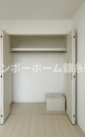 収納　建築中のため同管理会社別部屋参考写真となります。