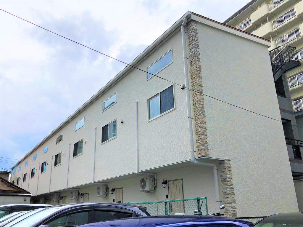 建物外観　デジタルキーでセキュリティは安心です。