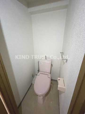 トイレ　ゆったりとした空間のトイレです
