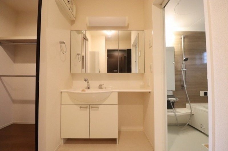 洗面設備　図面と現状に相違がある場合には現状を優先