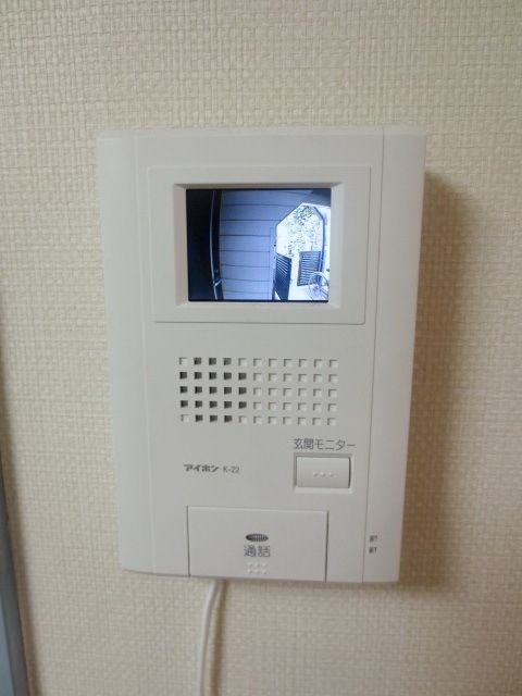 セキュリティ　★カラーモニター付きドアホン★