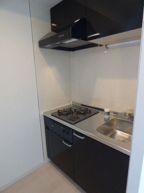 キッチン　２口システムガスキッチン