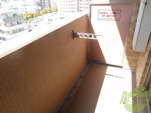 バルコニー　とっても明るいバルコニー☆