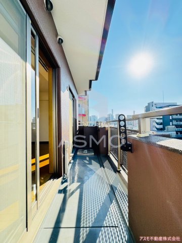 バルコニー　同マンション別部屋　参考写真