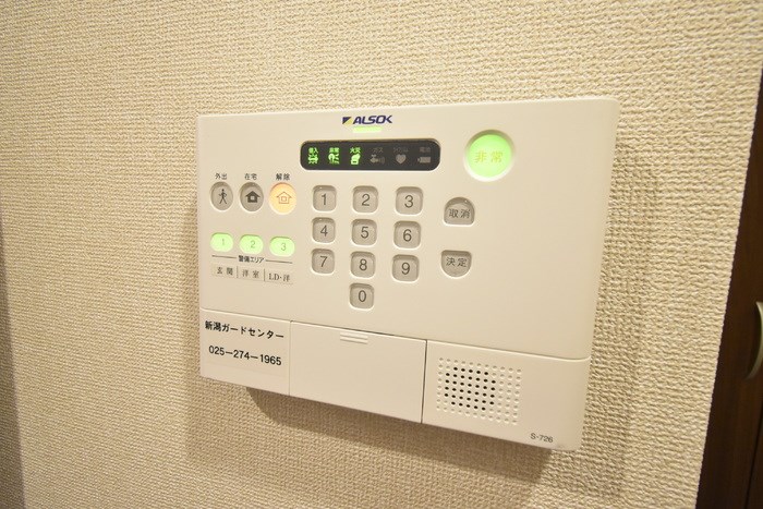 セキュリティ　ALSOKセキュリティ付きで安心♪