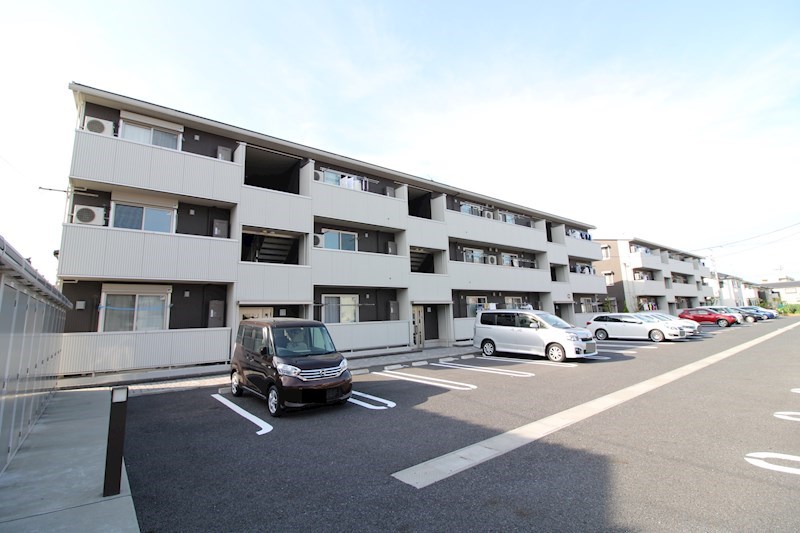 建物外観　2017年築ALSOKホームセキュリティ付アパート