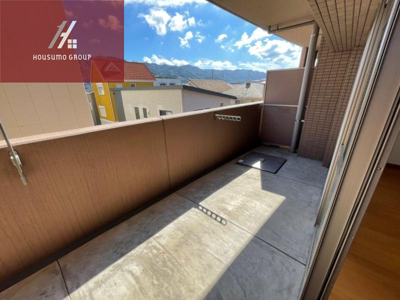 バルコニー　専用庭です