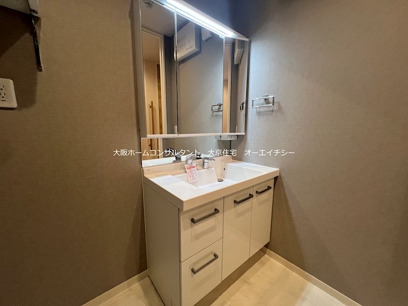 洗面設備　建築中の為同ハウスメーカー参考写真