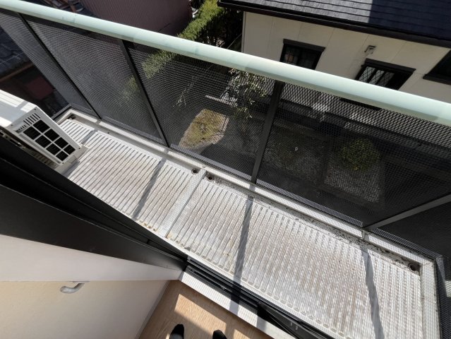 バルコニー　グレイス神沢B棟