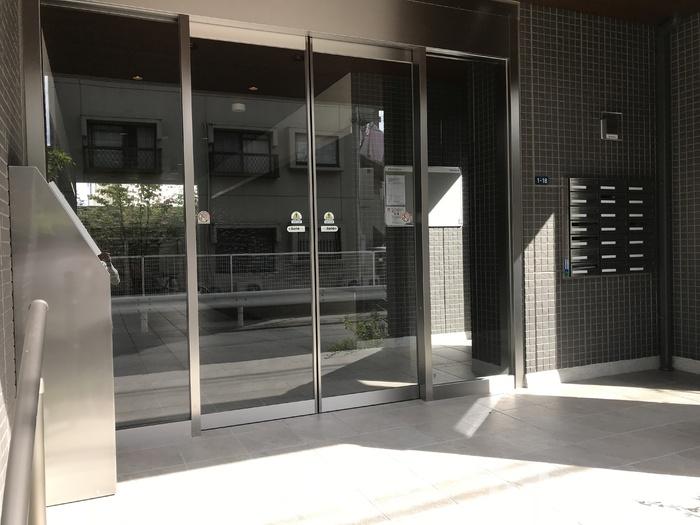 エントランス　ゆとりのあるエントランスです