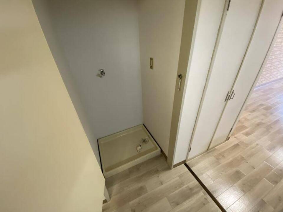 洗面設備　洗濯機置場