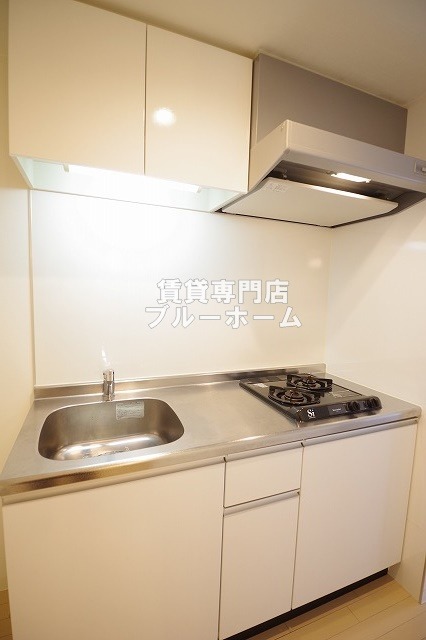 キッチン　2口コンロのシステムキッチンです！