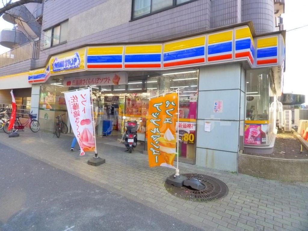 コンビニ　ミニストップ葛西店（コンビニ）まで100m