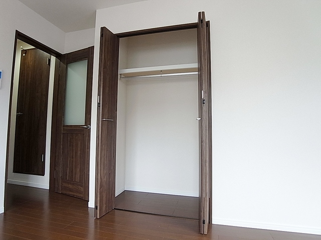 収納　大型のクローゼット完備