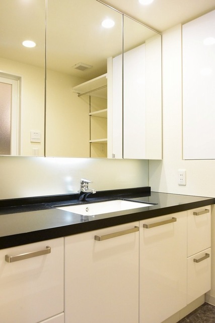 洗面設備　前回募集時の写真です