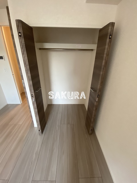 収納　お荷物の多い方でも安心のクローゼット付き♪