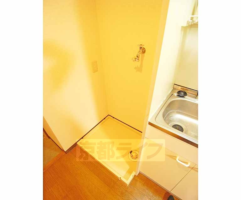 その他設備　洗濯機は室内に置けます