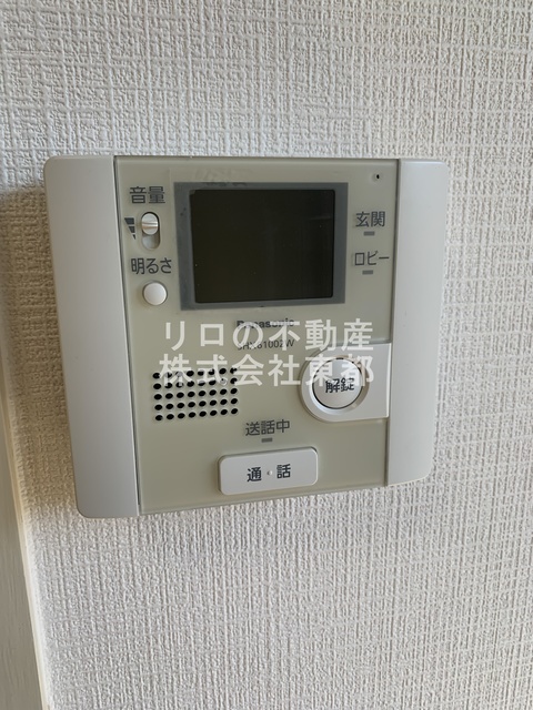 セキュリティ　ＴＶモニター付き☆訪問者が一目でわかります！