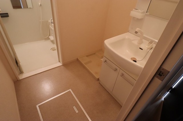 洗面設備　洗面所　洗髪洗面化粧台あり