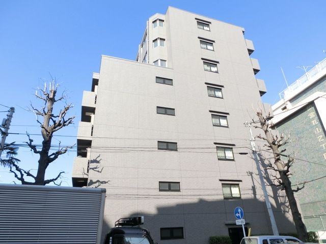 建物外観　外観タイル貼りのマンション