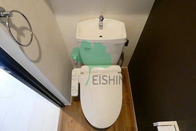 トイレ　清潔感のあるトイレです。