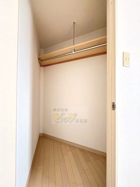 収納　広々ウォークインクローゼット完備しています♪