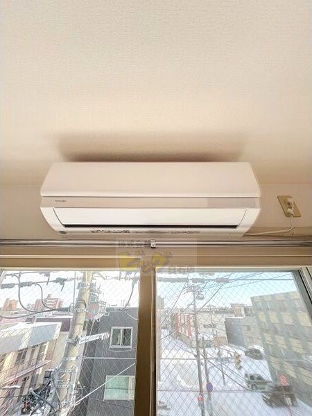 その他設備　エアコン完備で暑い夏も快適です♪