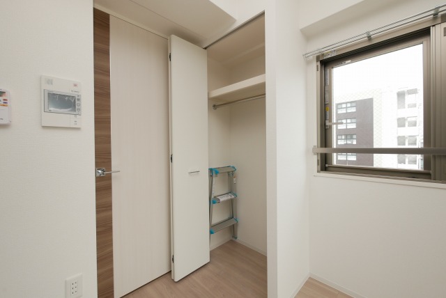 収納　たっぷりとした収納スペースです