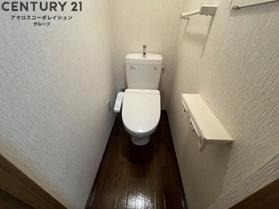 トイレ　ウォシュレット付きのトイレです♪