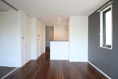 居室・リビング　対面キッチン仕様のLDK