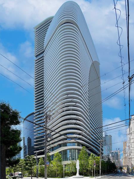 建物外観　外観は落ち着いています