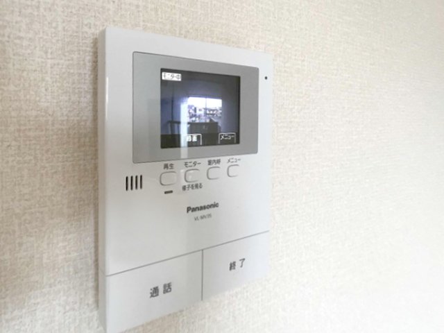セキュリティ　録画機能付カラーモニターインターホン