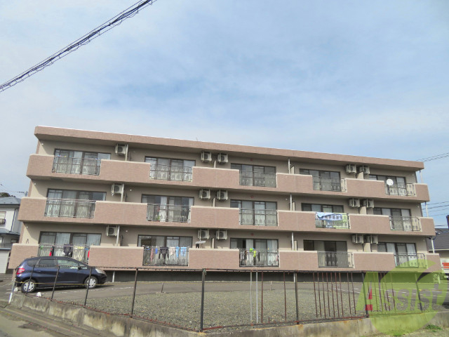 建物外観　仙台市宮城野区岩切「クリスタルテラス」