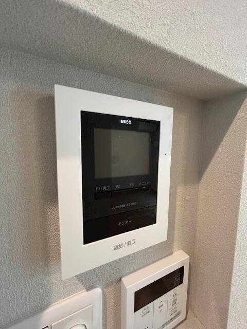 セキュリティ　モニター付きインターホンです