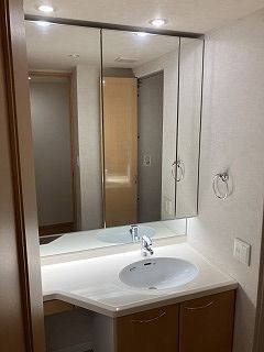 洗面設備　忙しい朝には欠かせない洗面所です