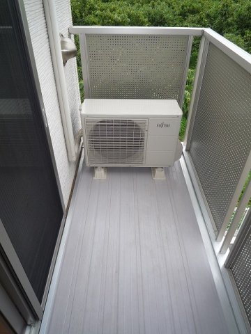 バルコニー　落ち着いた時間を過ごせるバルコニーです