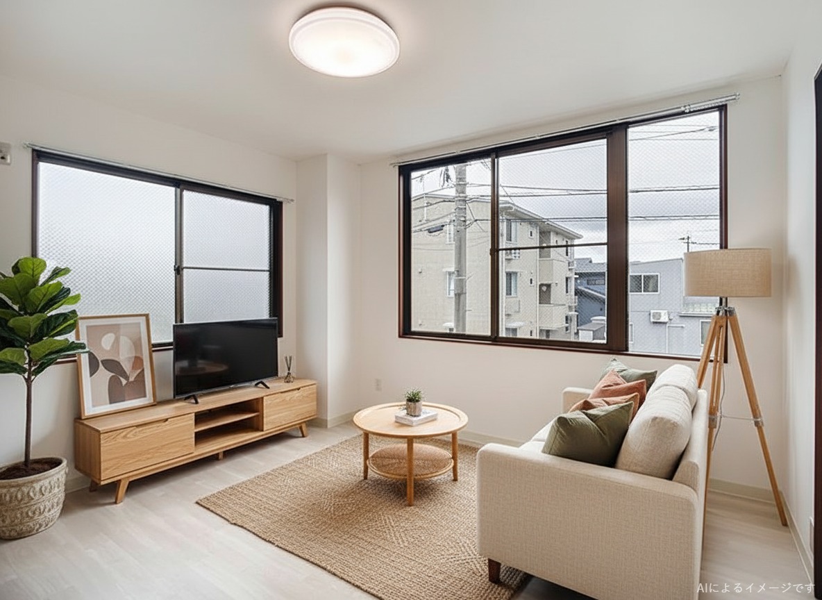 居室・リビング　※写真は同物件の別部屋です
