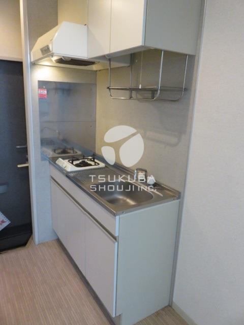キッチン　狭くても料理は楽しい！1口コンロでシンプルライフ。
