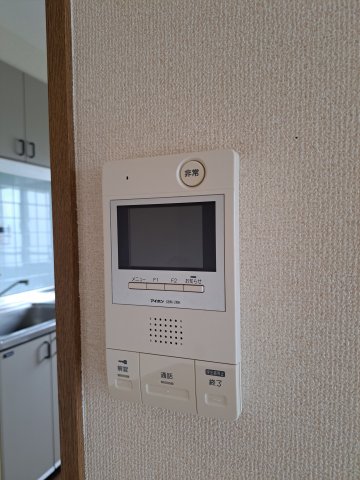 セキュリティ　TV付きインターホンでセキュリティ面も安心です
