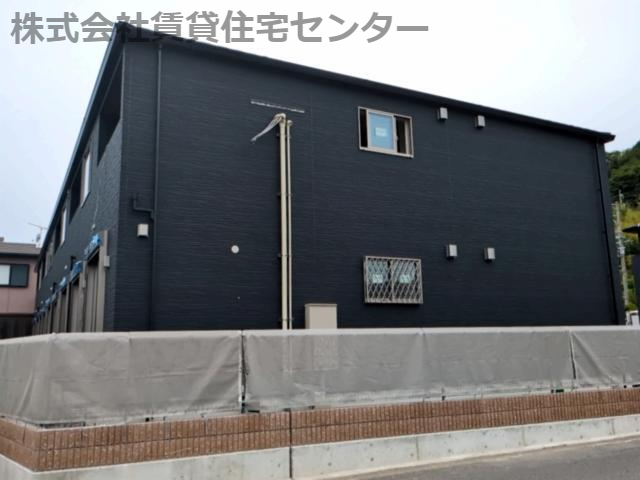 建物外観　建築中