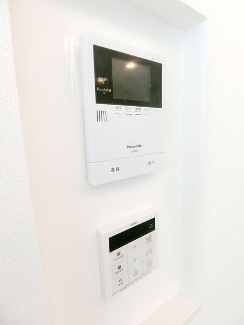 セキュリティ　ＴＶモニター・オートロック付き