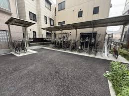 駐車場　駐輪場です