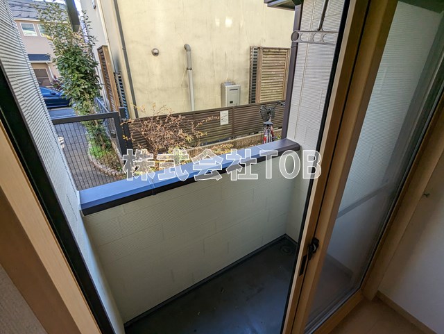 バルコニー　※クリーニング中の写真※