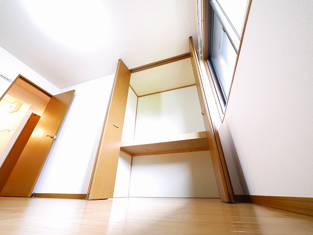 収納　大きなスペースがあり、収納には困りません