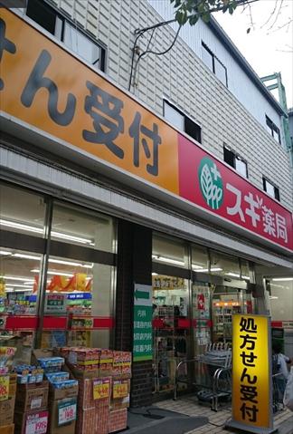 ドラックストア　スギ薬局　南馬込店（ドラッグストア）まで450m